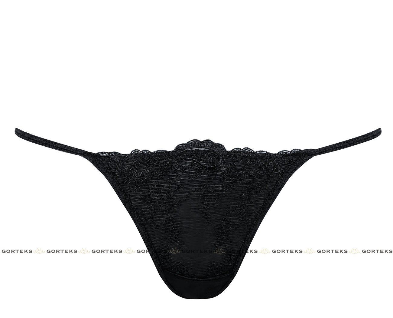 Yvette / MS mini-thongs - negru