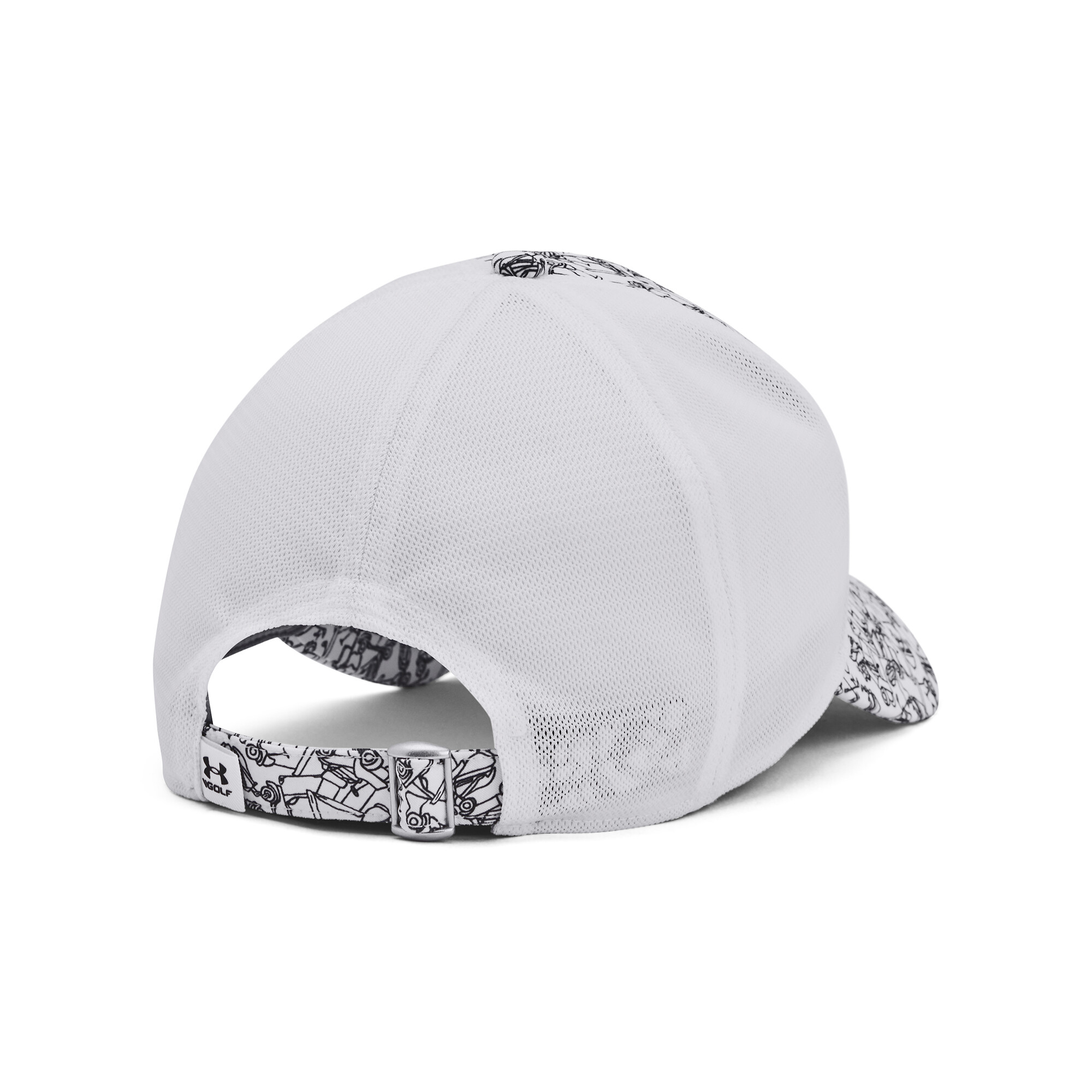 Iso-chill Driver Mesh Adj-WHT