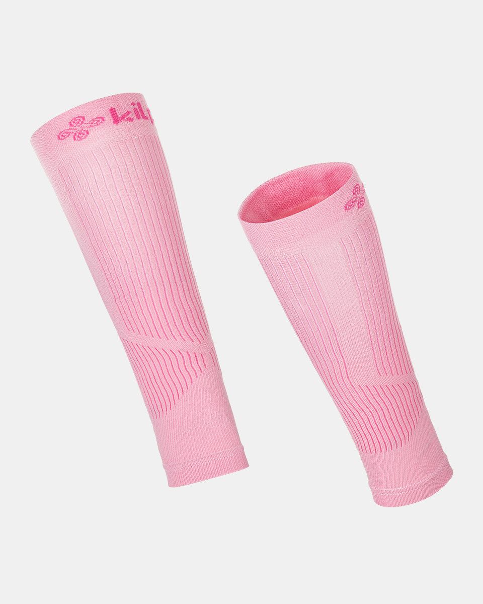 Unisex kompresní návleky Kilpi PRESS-U Světle růžová