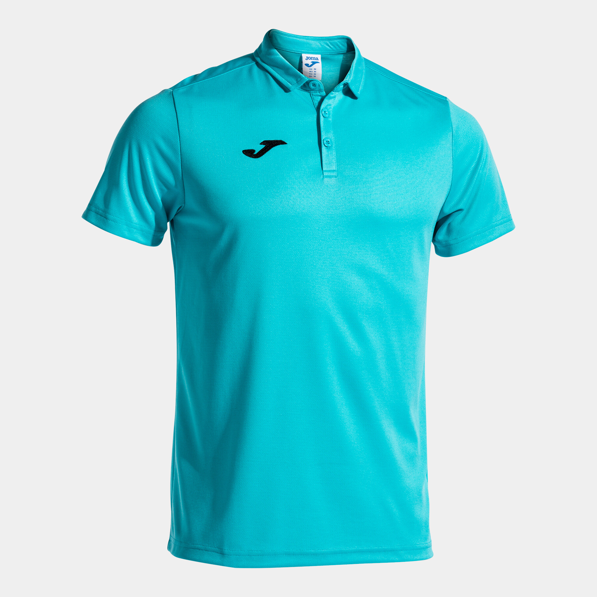 Men&#039;s Polo Shirt Joma Polo Shirt Hobby S/S Fluor Turquoise