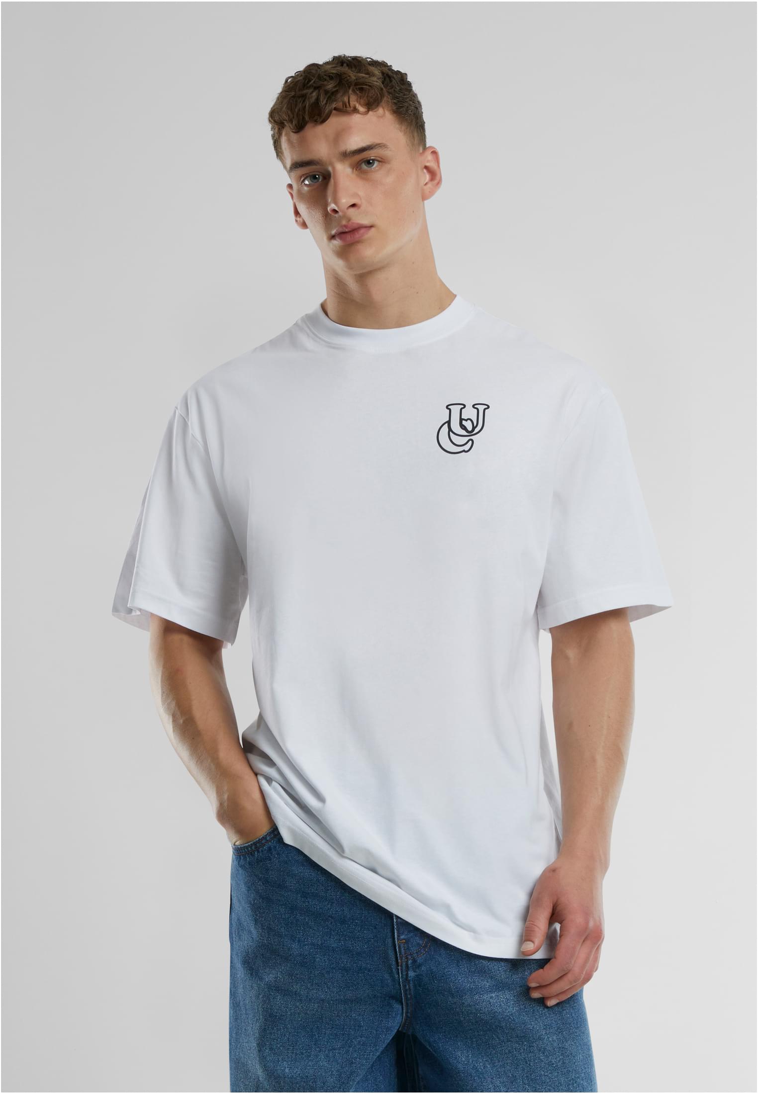 Men's T-shirt UC Shiny Logo White