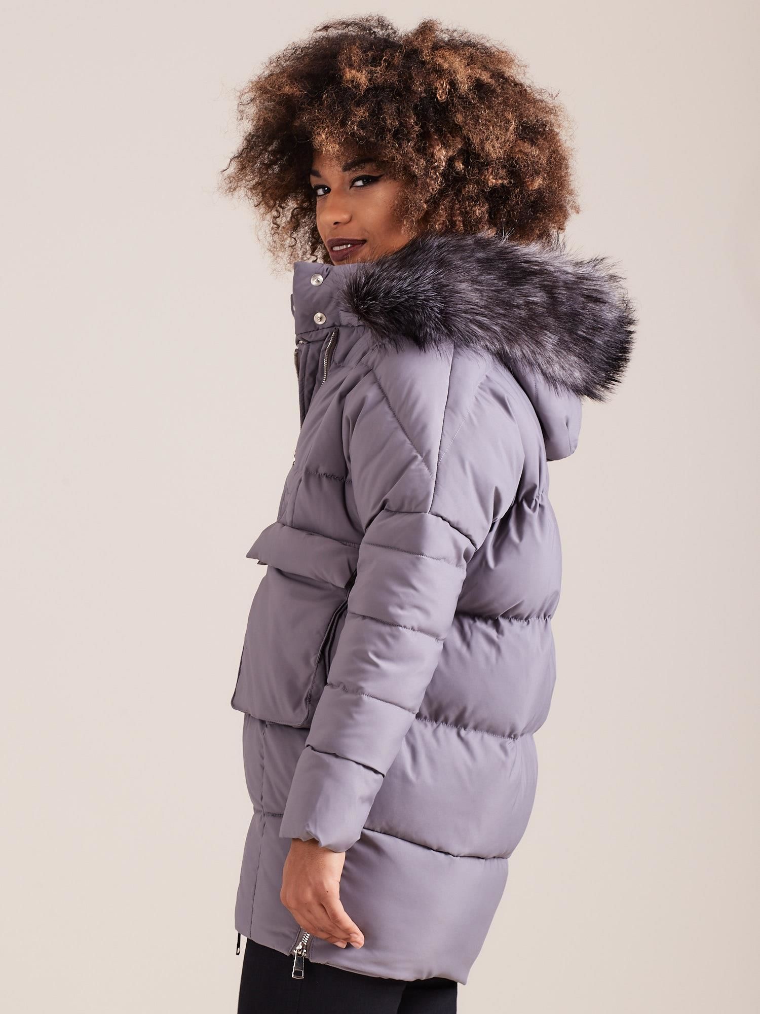 Geaca dama, Fashionhunters Hooded
