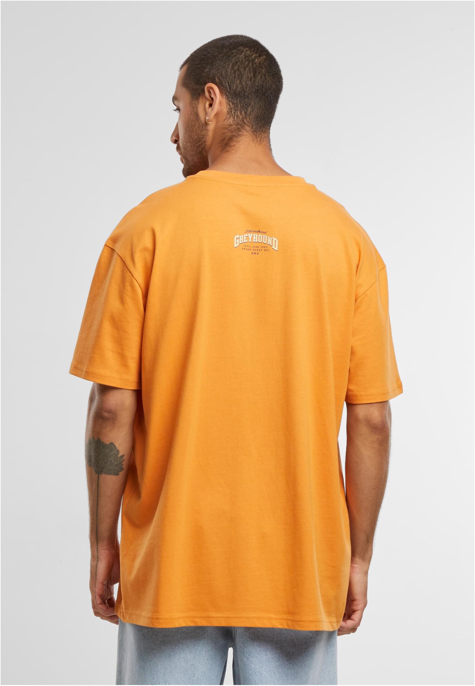 Men's T-shirt Greyhound Racing orange