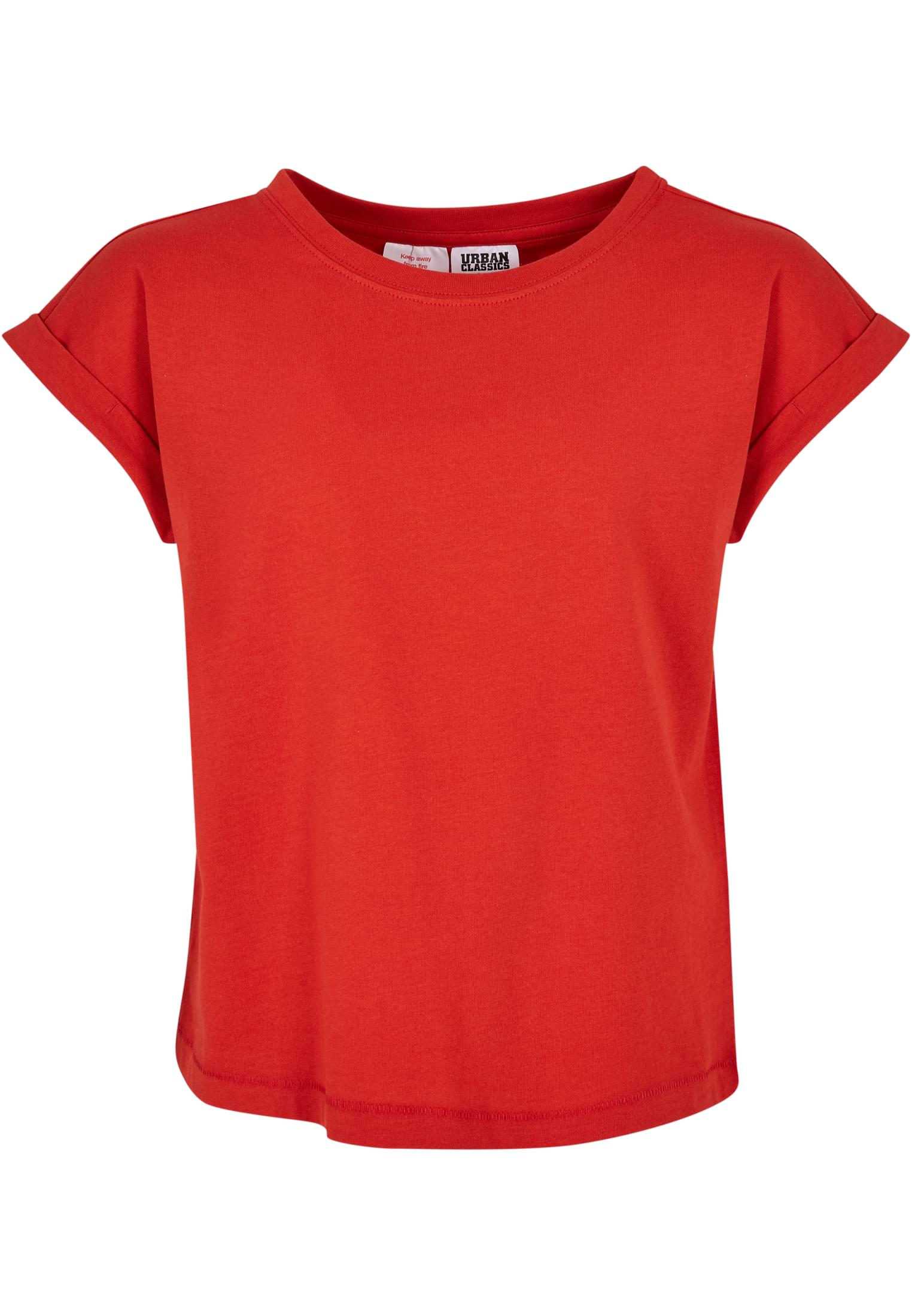 Girls' Organic T-Shirt with Extended Shoulder