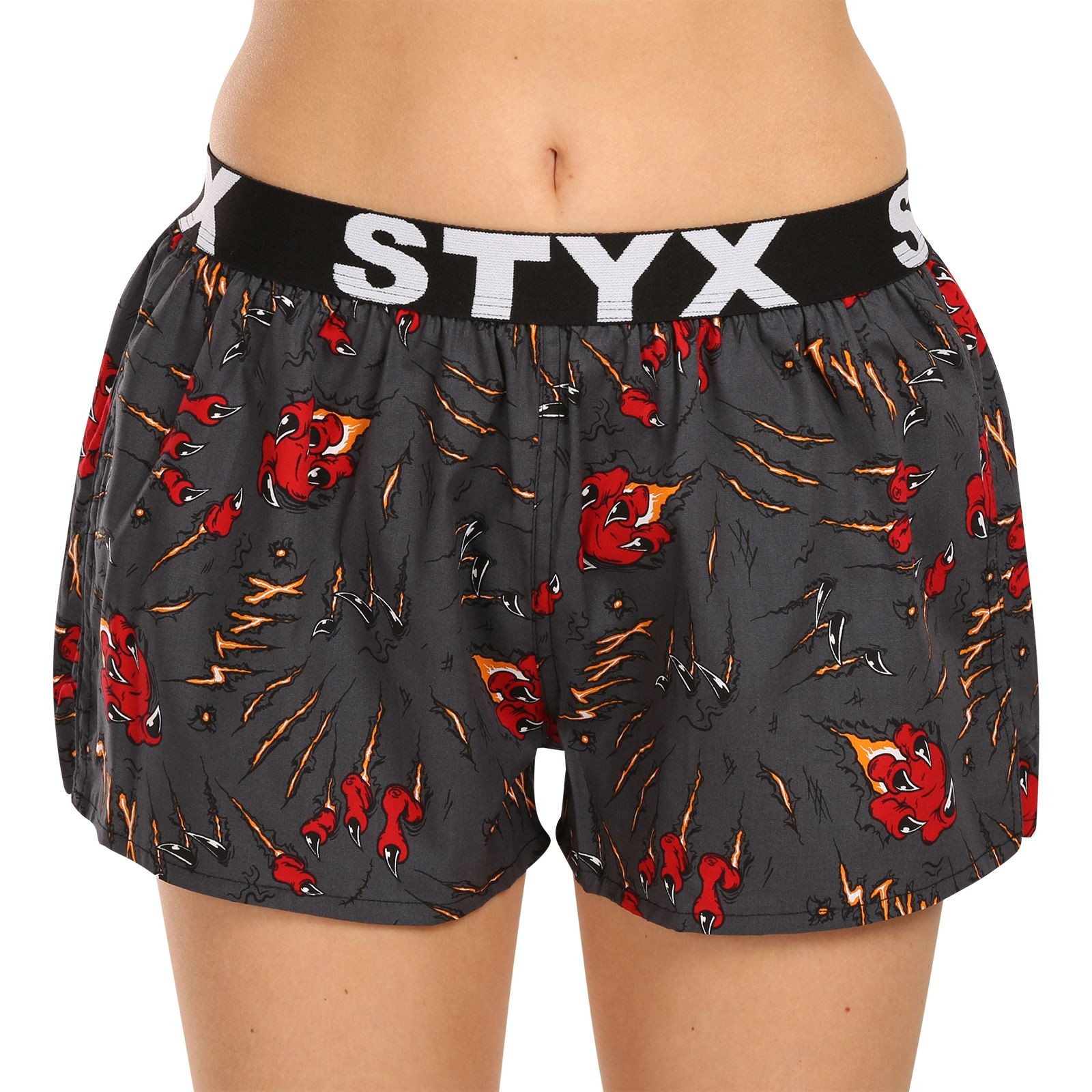 Women's Boxer Shorts Styx Art Sports Rubber Claws