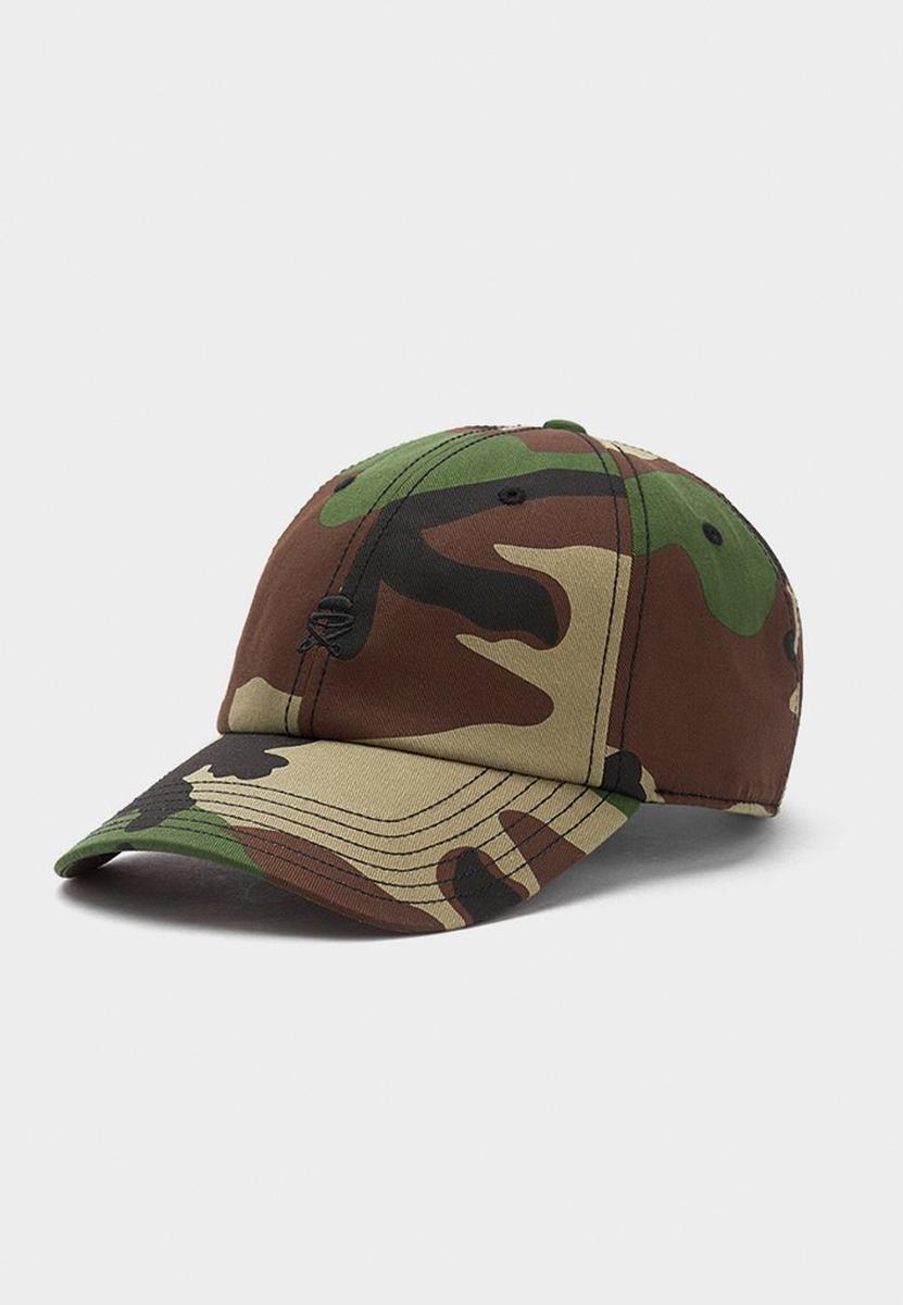 C&S PA Small Icon Curved Cap Woodland/black