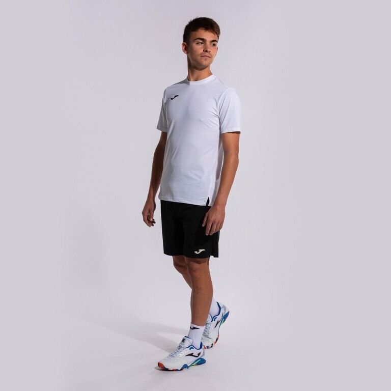 Men's/Boys' T-Shirt Joma Torneo S/S White