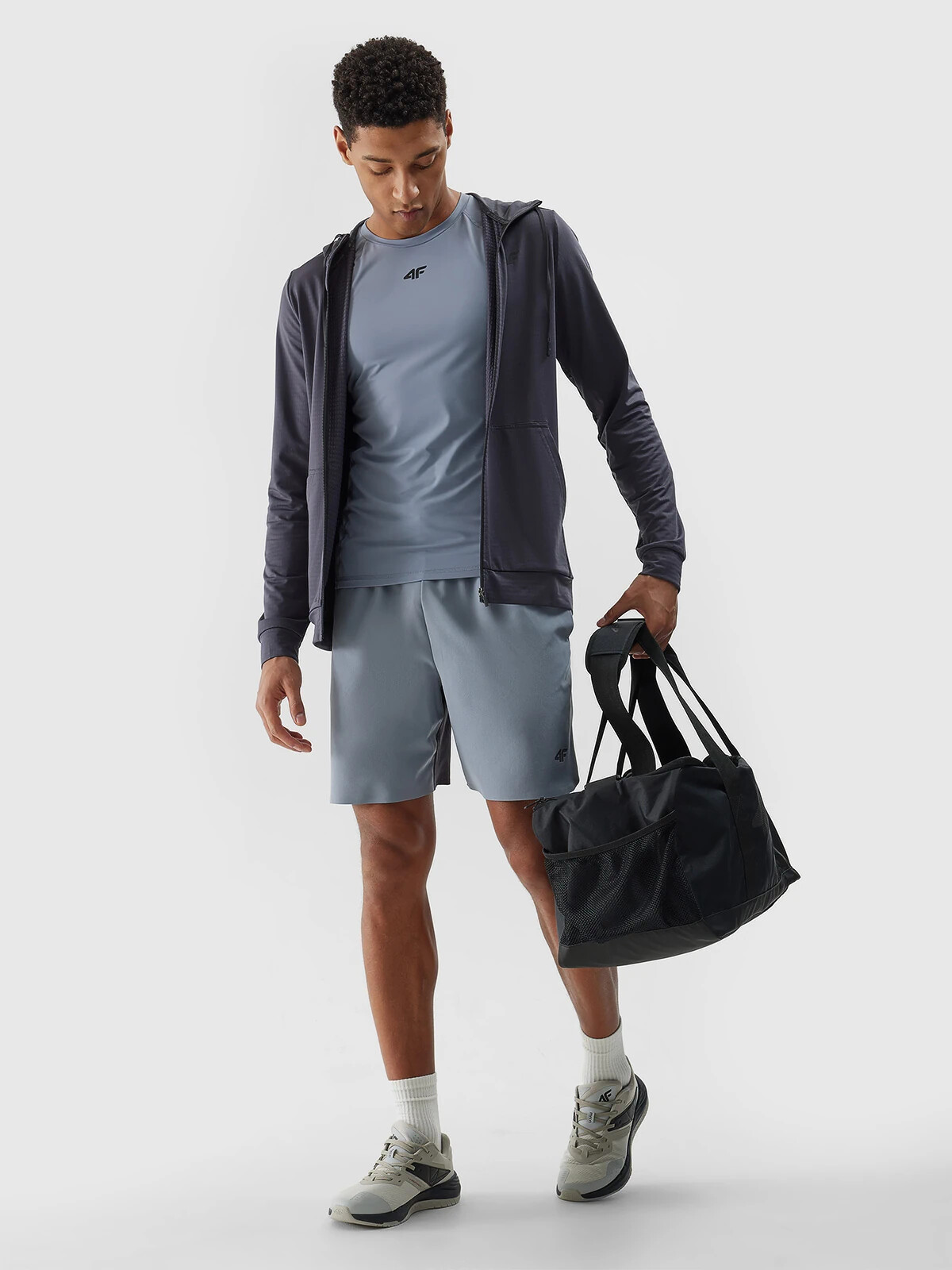 Men&#039;s 4F Sports Quick-Drying Shorts - Grey