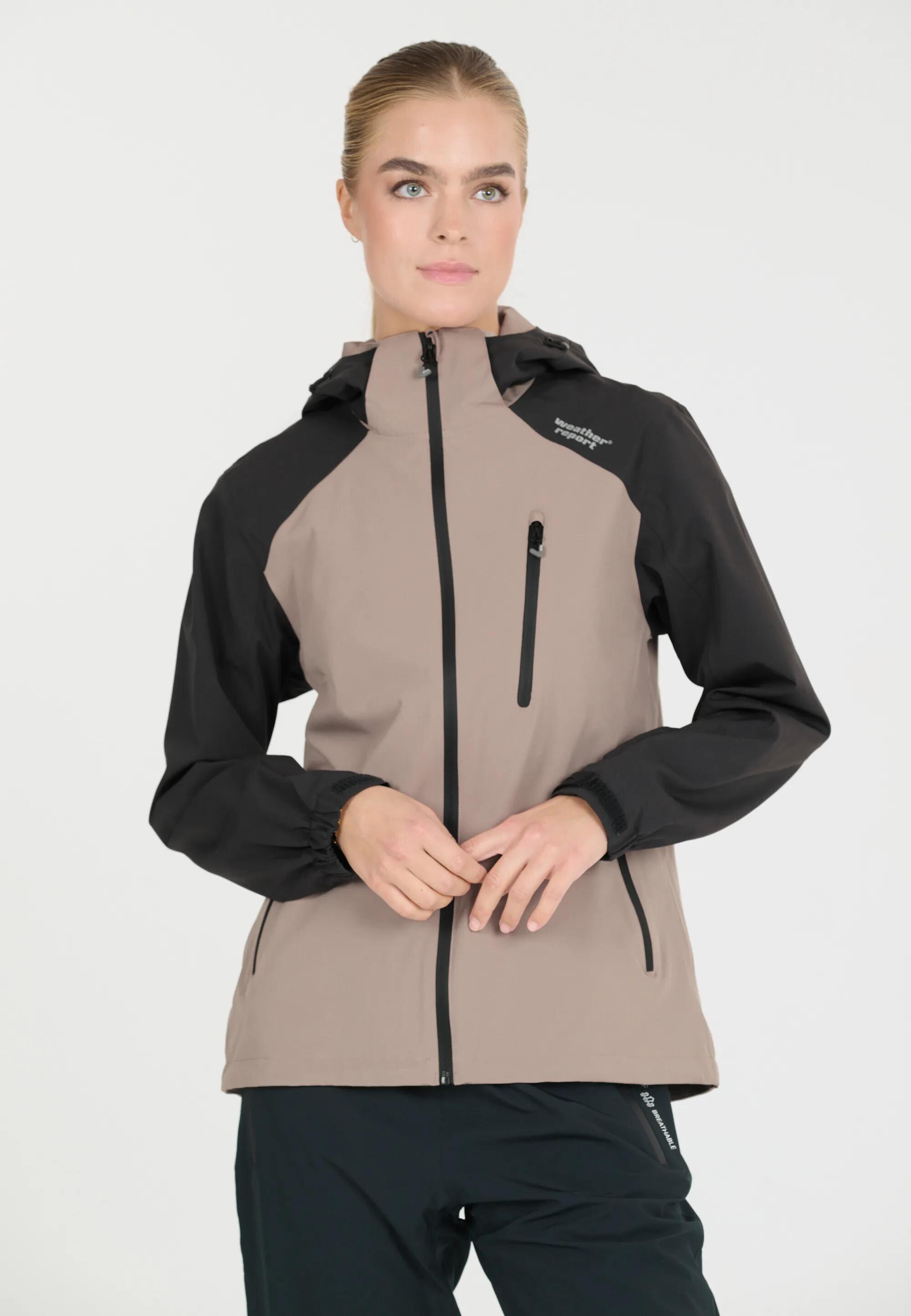 Womens Weather Report Camelia Functional Jacket