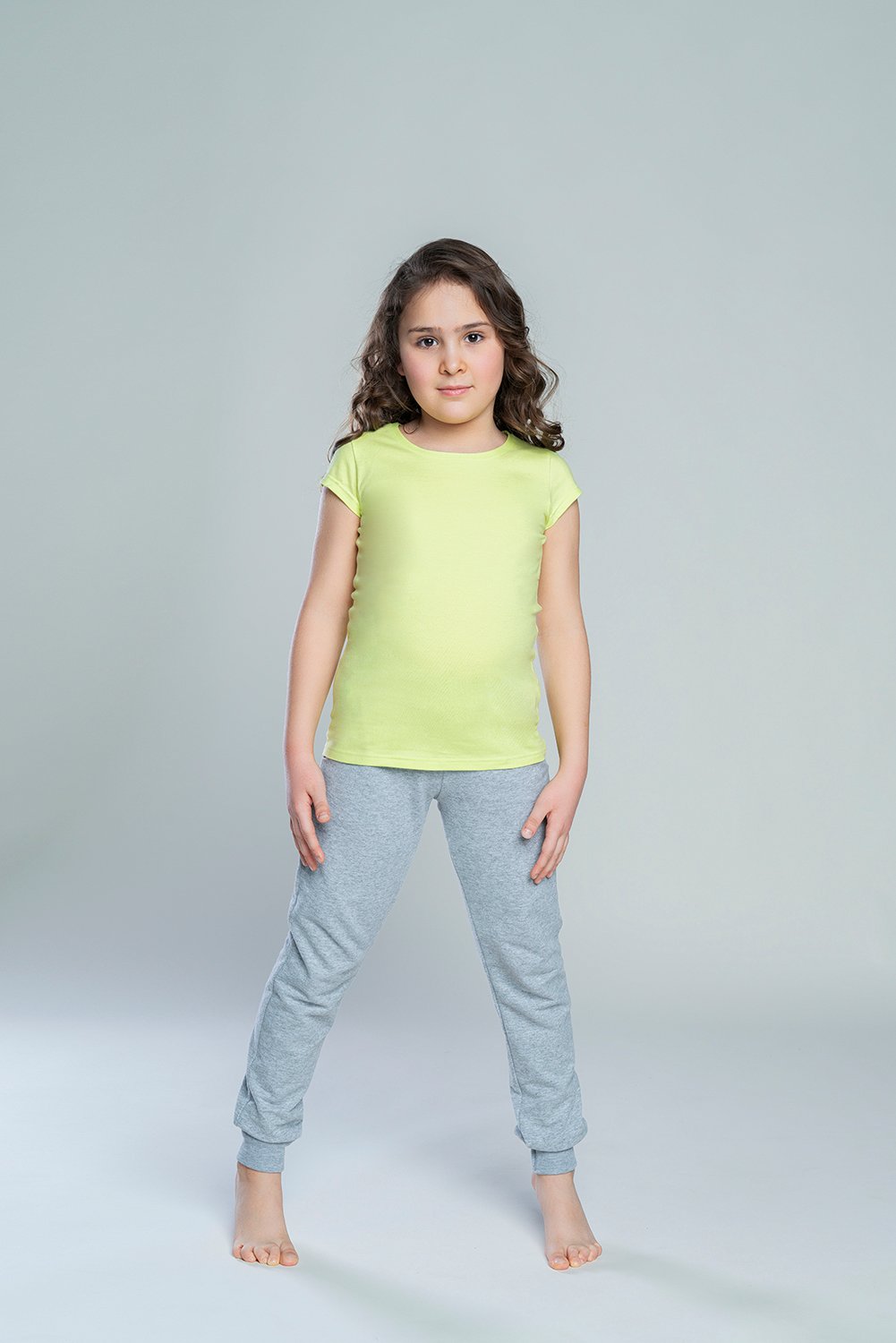 Tola Short Sleeve T-Shirt for Girls - Lime