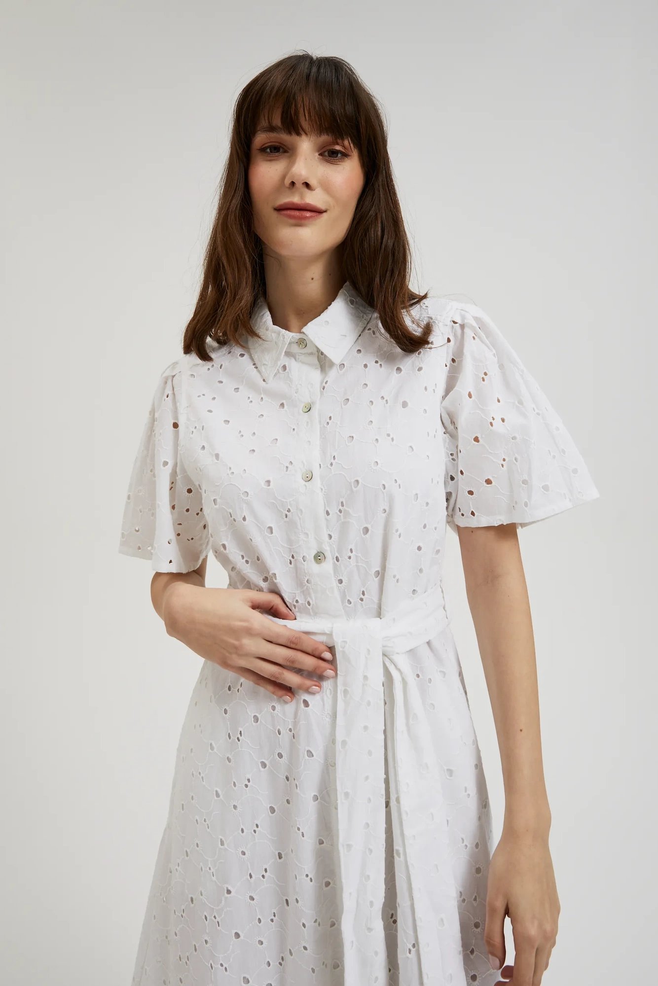 Marisse Women's Dress L-Su-4364 White