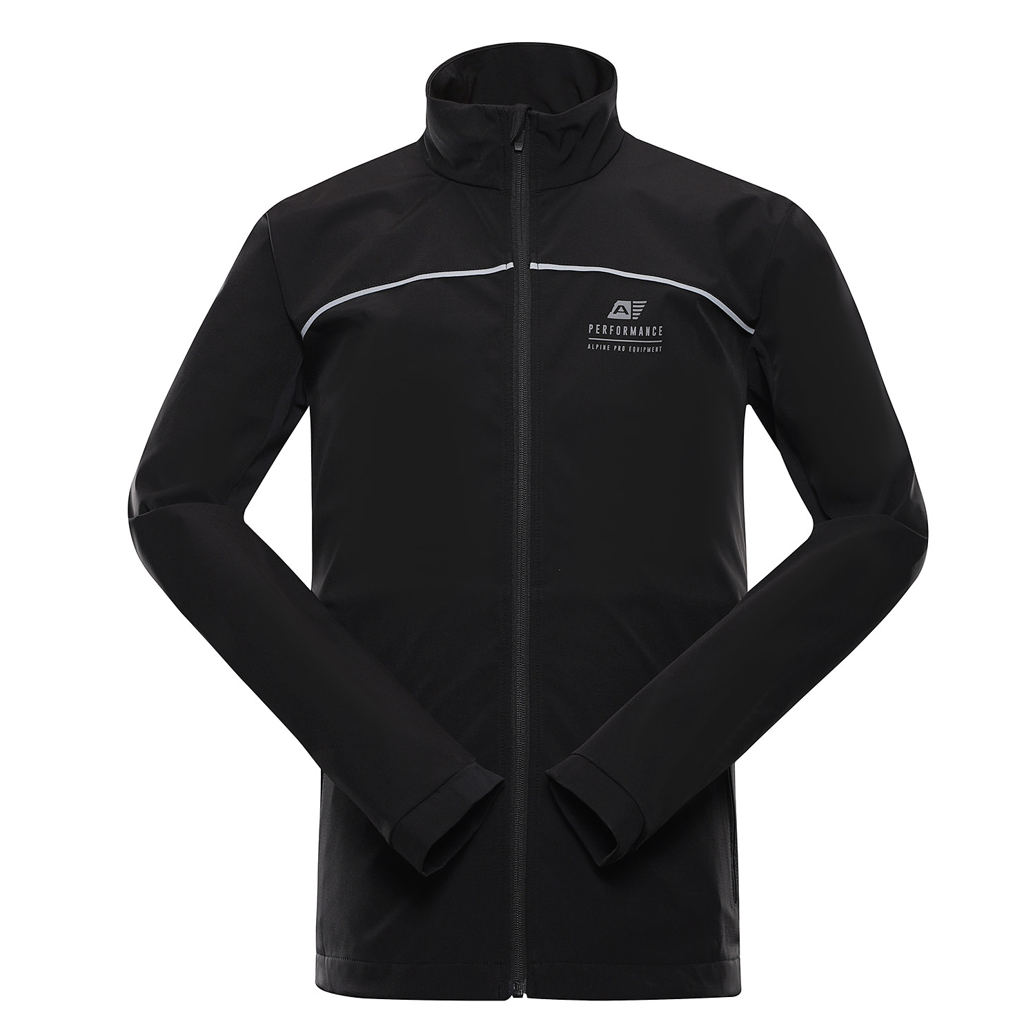 Men's softshell jacket ALPINE PRO GEROC black