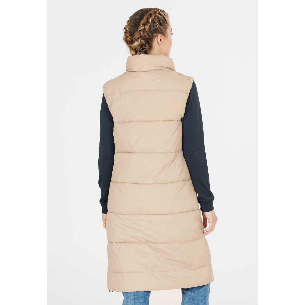 Women's vest Whistler Amaretto W Long Puffer Vest