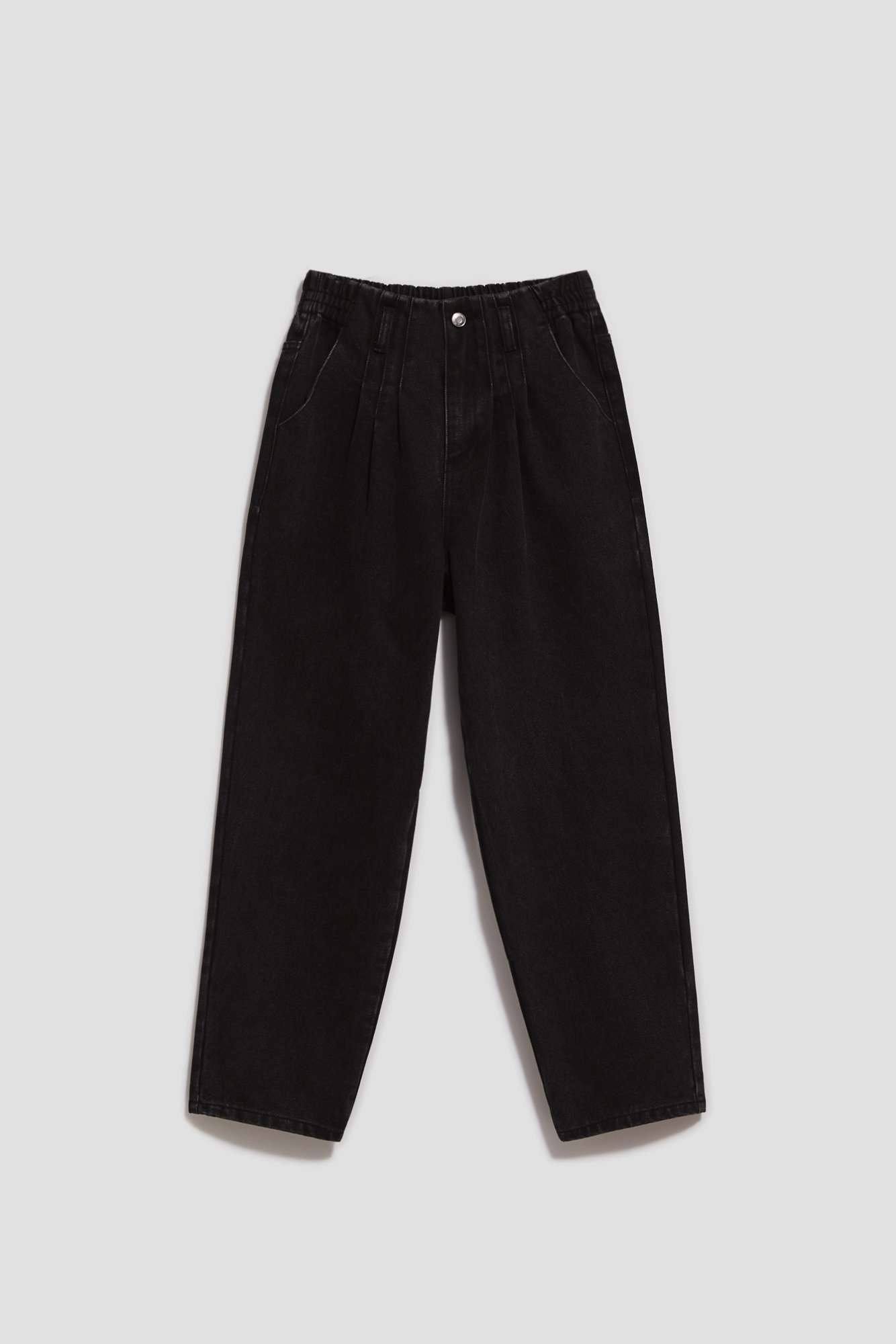 Jeans with elastic waistband