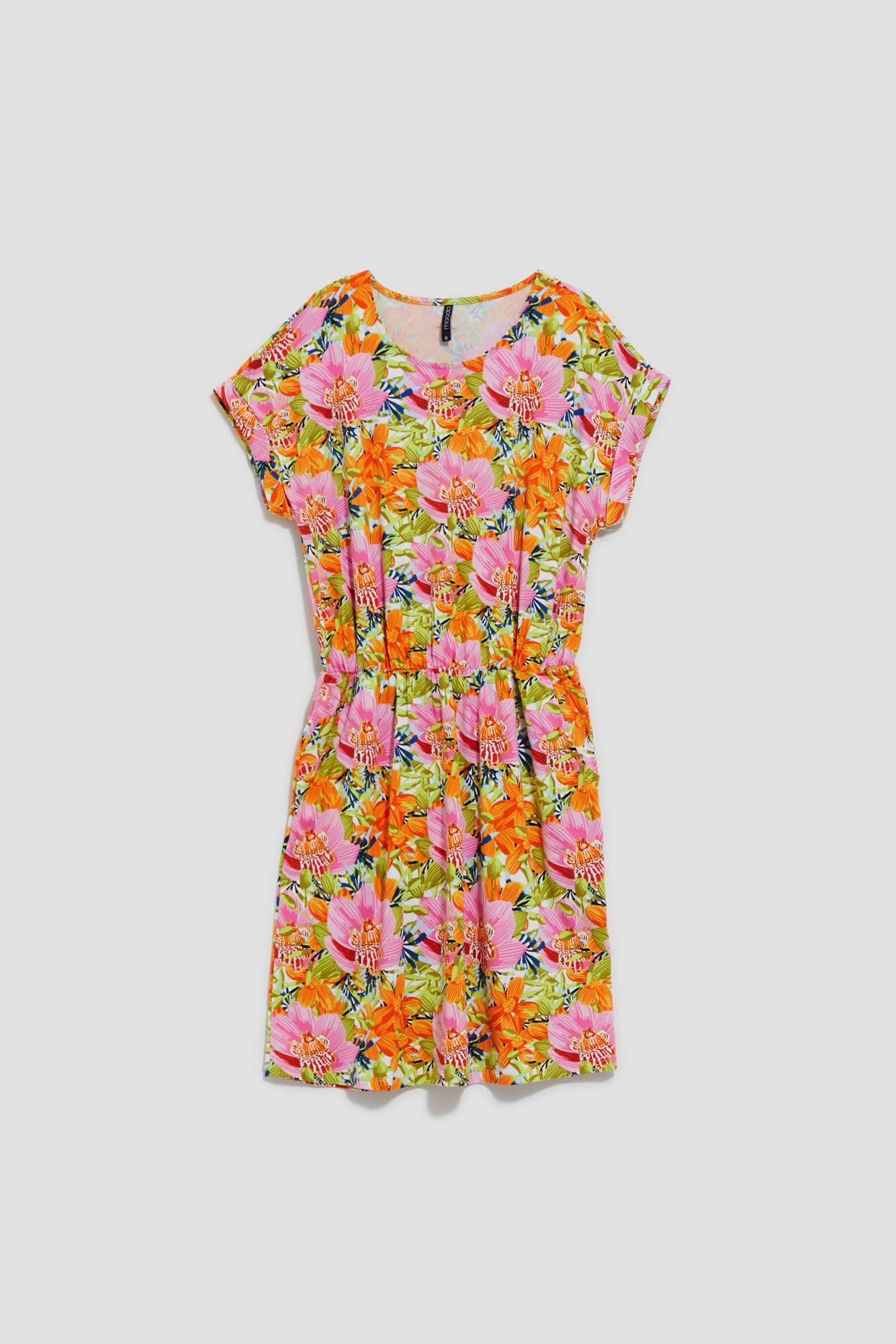 Marisse Women's Dress L-Su-4043 Orange