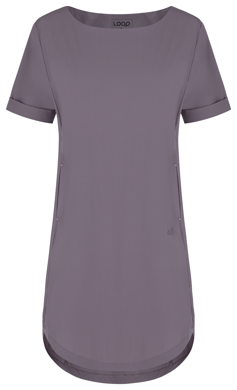 Women's Dress LOAP UBAKALA Grey