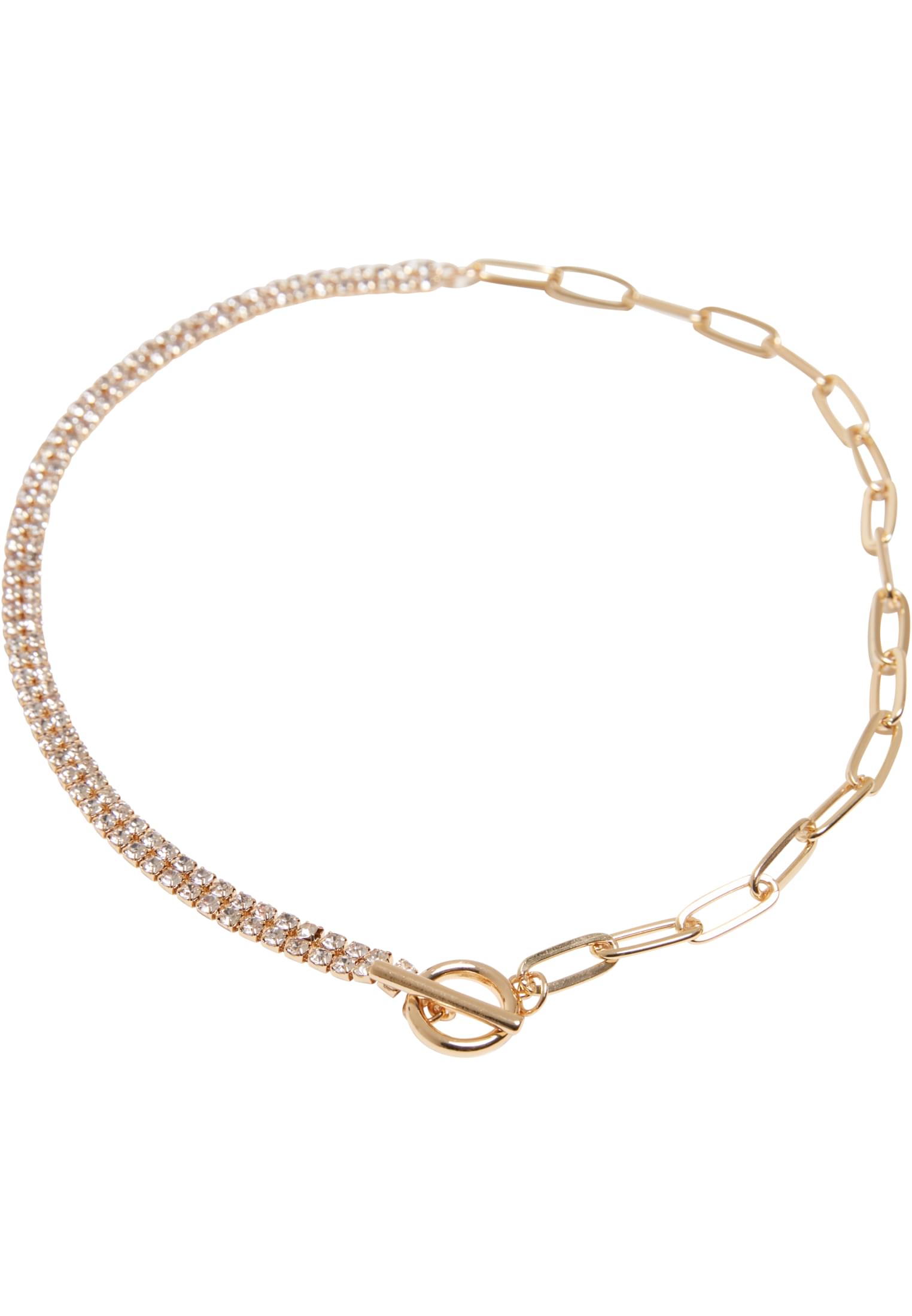 Levně Řetízkový náhrdelník - zlaté barvy