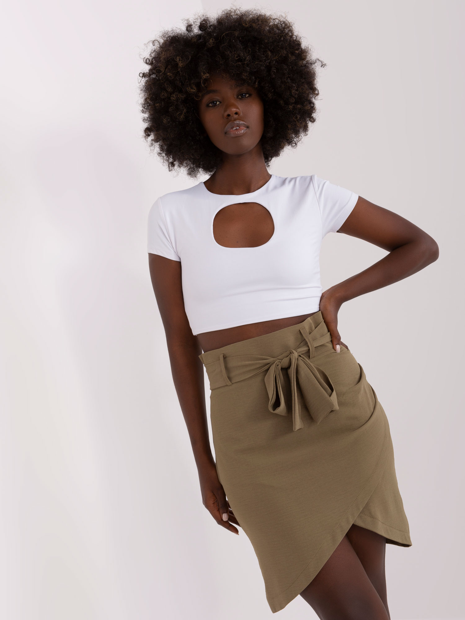 Skirt-LK-SD-508375.04-khaki