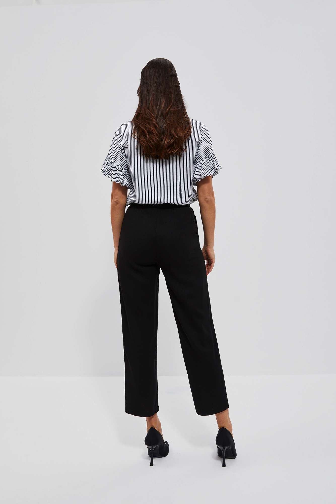Marisse Women's Trousers L-Sp-4029 Black
