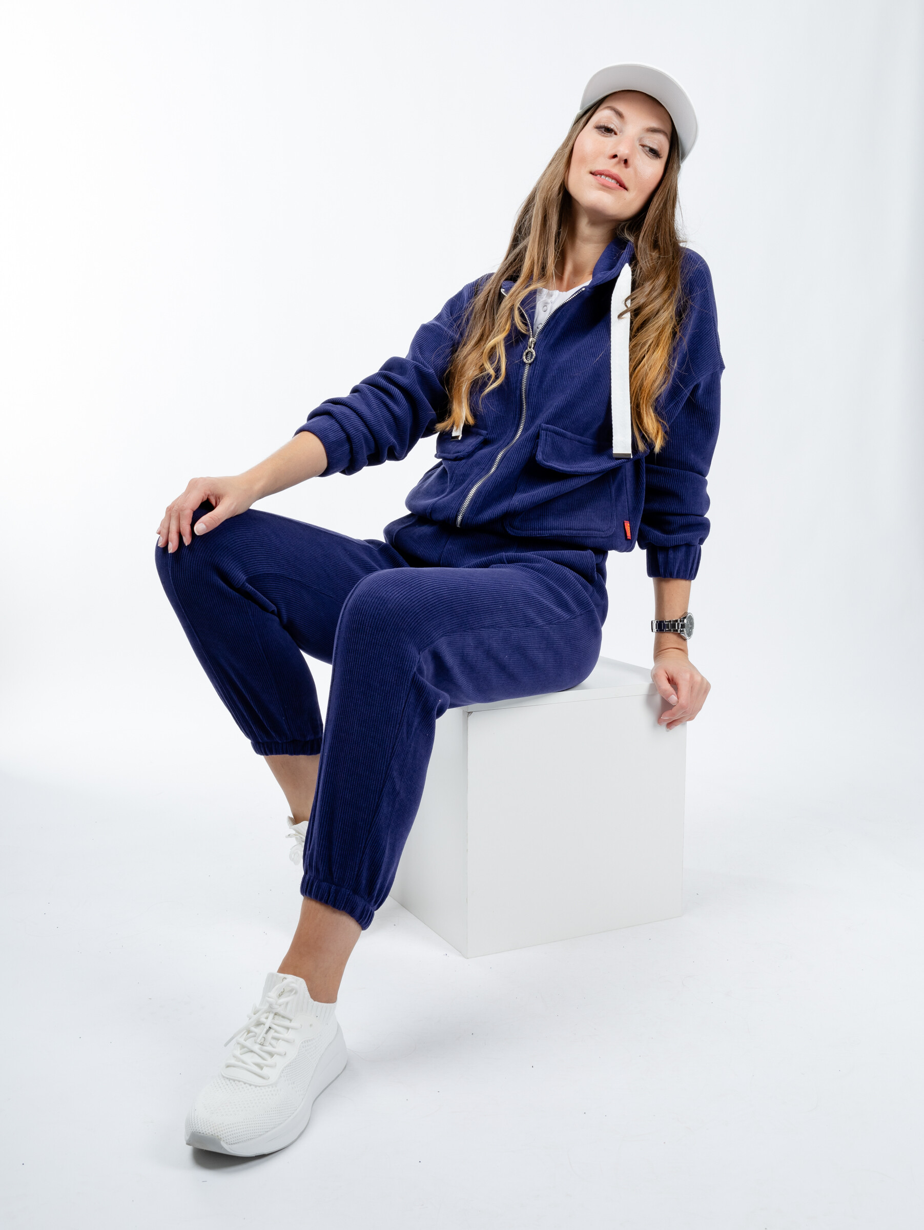Women&#039;s tracksuit GLANO - purple