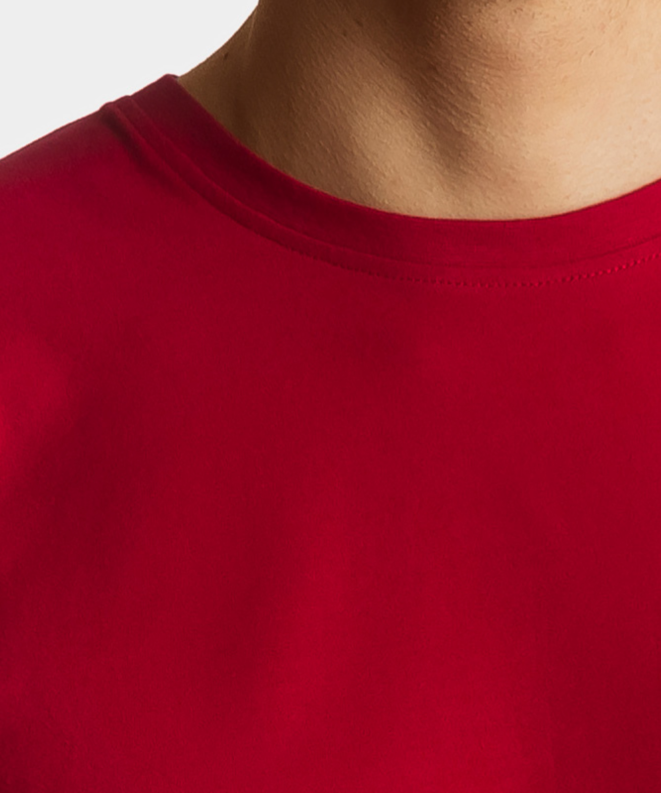Men&#039;s T-shirt with short sleeves ATLANTIC - red