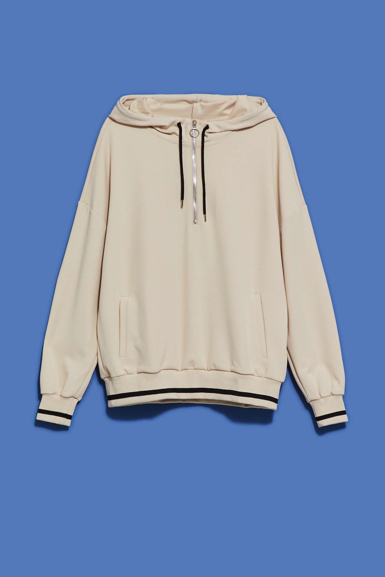 WOMEN'S SWEATSHIRT L-BL-4014 LBEIGE