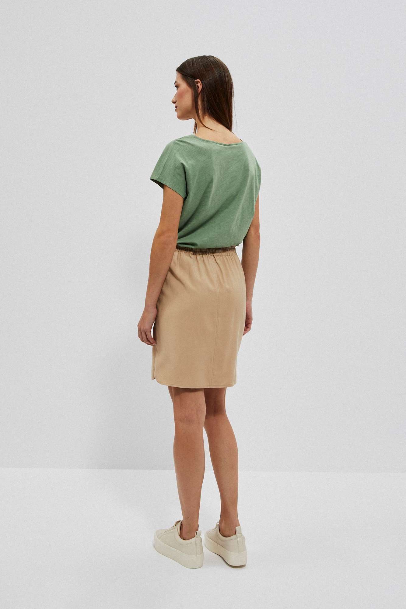 WOMEN&#039;S SKIRT L-SC-4007 D.Beige