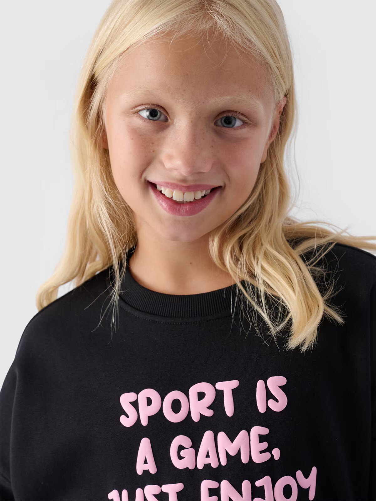 Girls' sweatshirt 4F