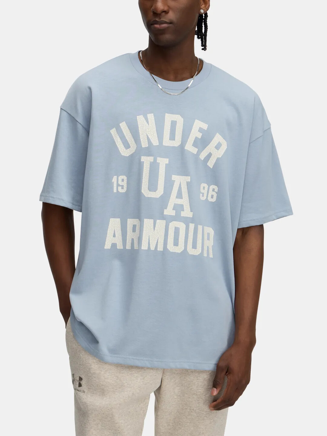 Mens T-shirt Under Armour UA M HW VARSITY OS SS