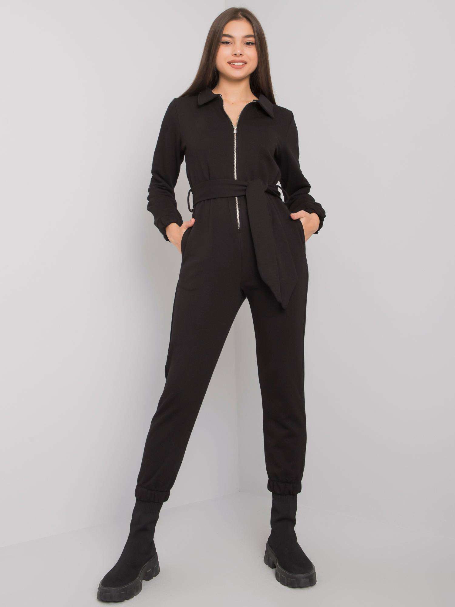black-cotton-jumpsuit-with-a-belt-from-marin