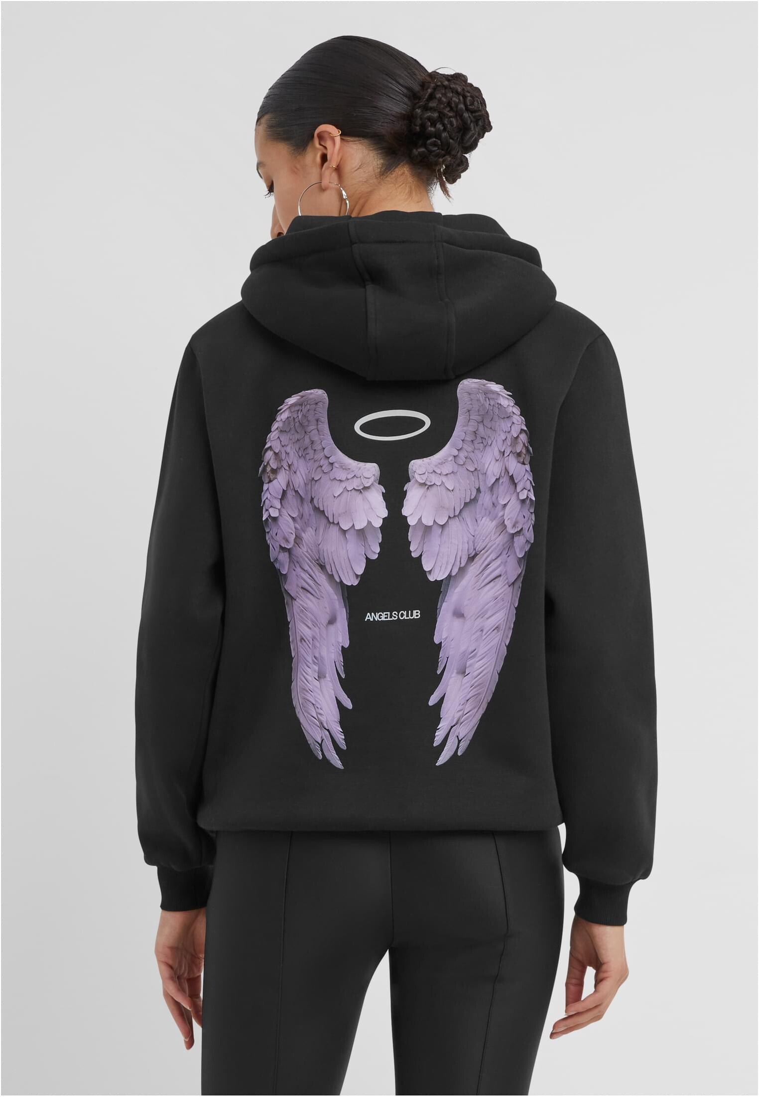 Women's hoodie Angels Club black