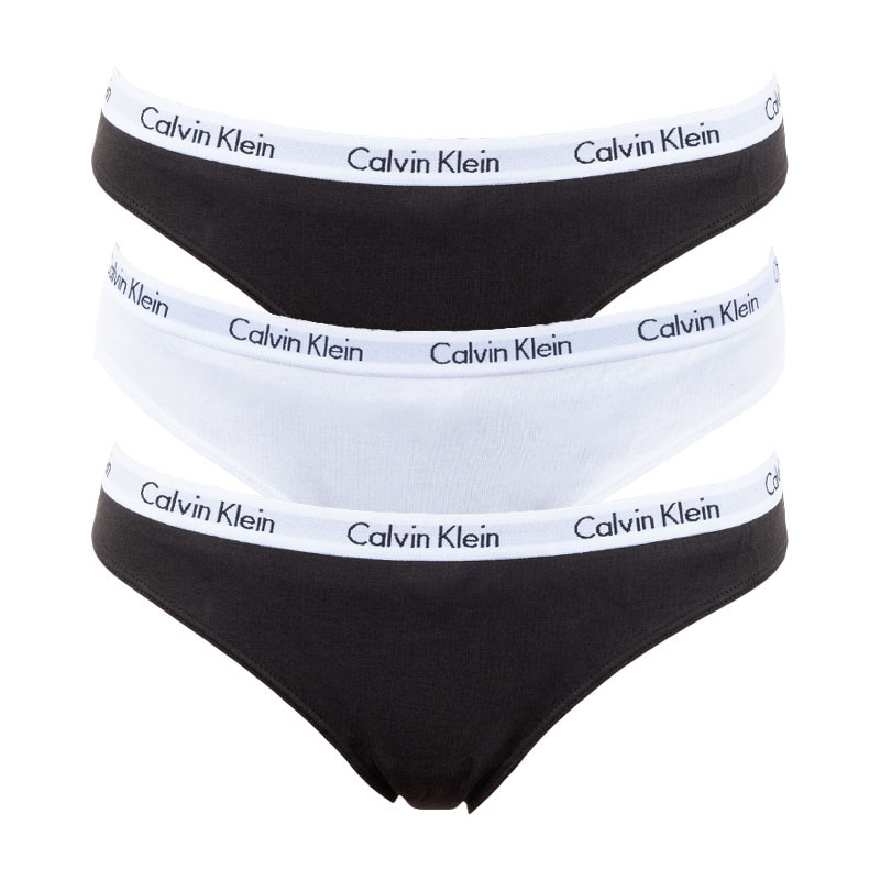 Levně 3PACK dámské kalhotky Calvin Klein vícebarevné