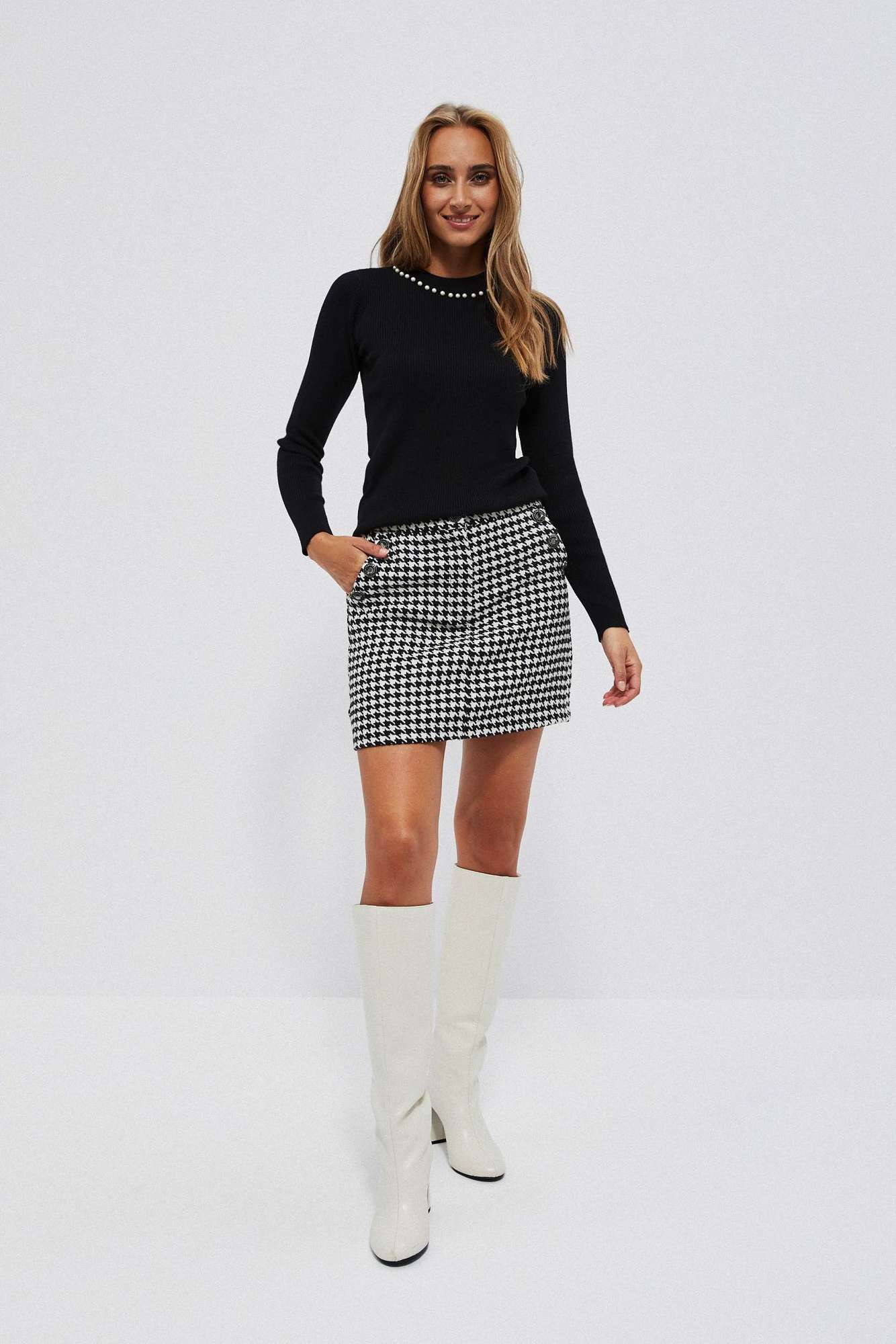 Pulover de damă Moodo Black