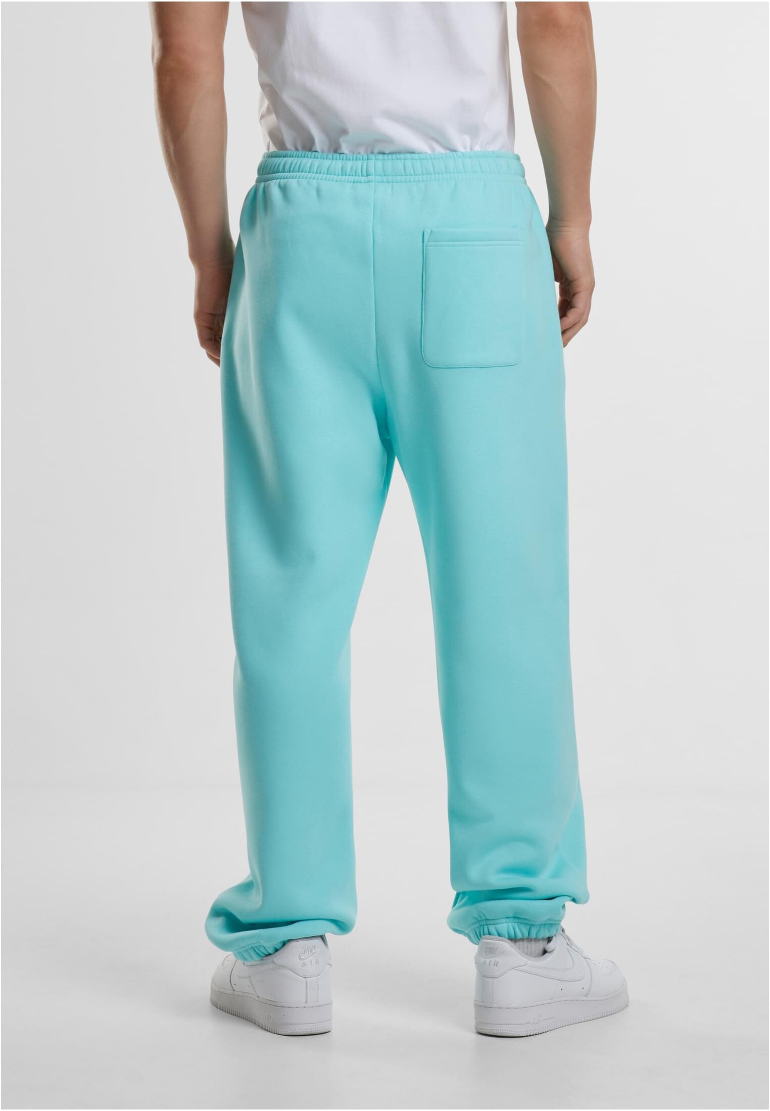 Men's basic sweatpants Fluffy blue