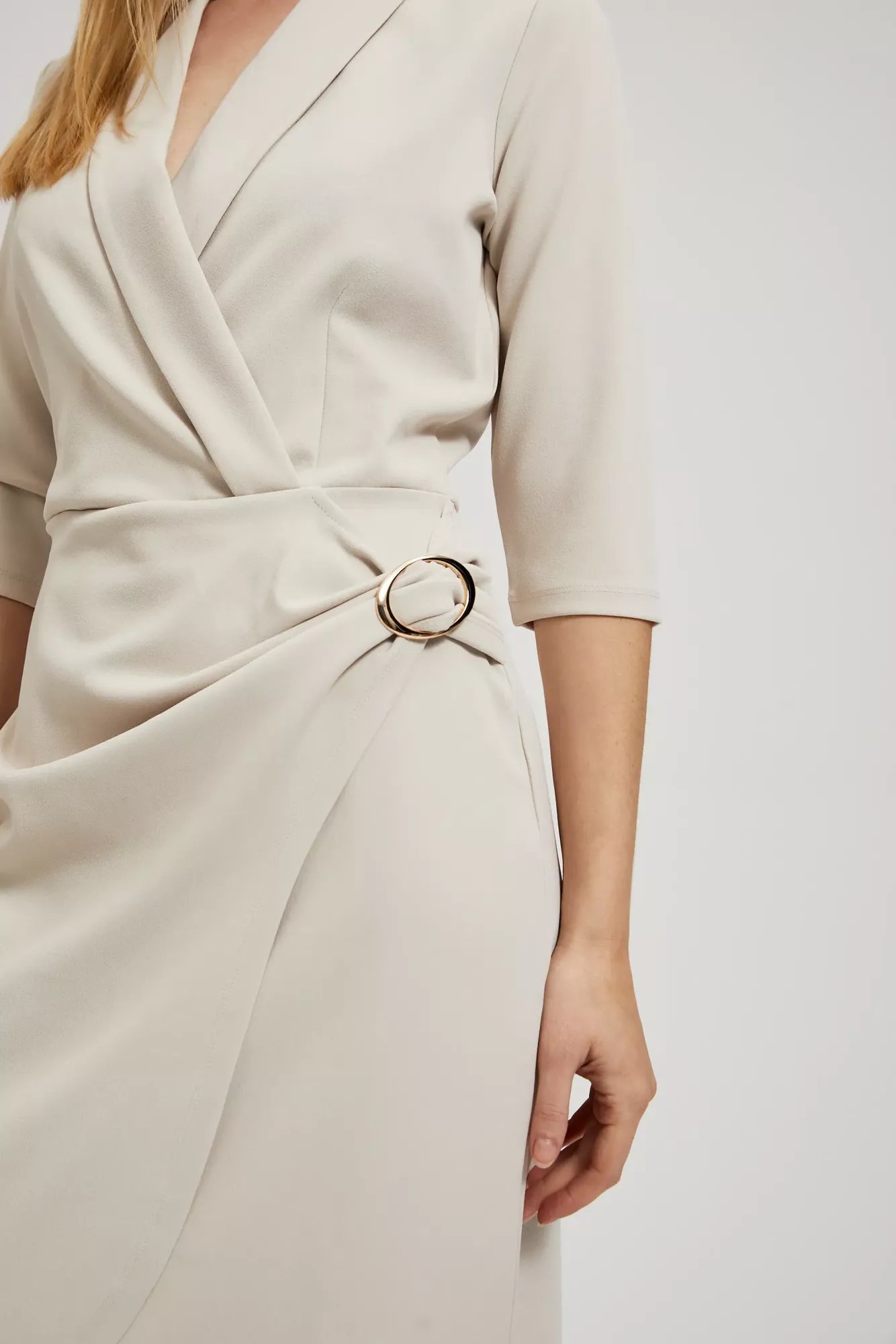 Marisse Women's Dress L-Su-4315 L.Beige