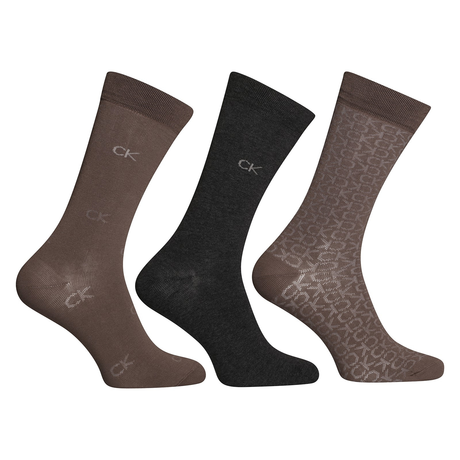 3PACK Calvin Klein Socks Multicolored