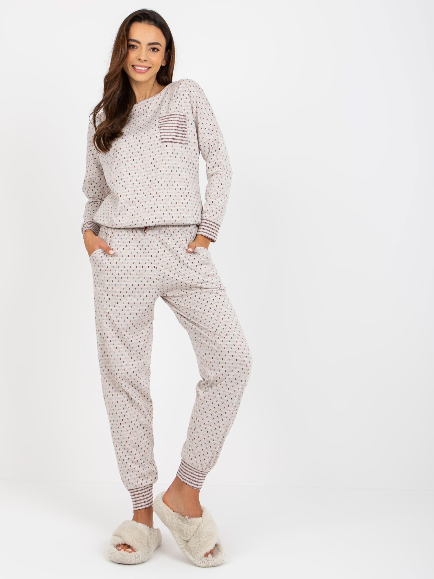 Pyjamas-BR-PI-9114-light Beige