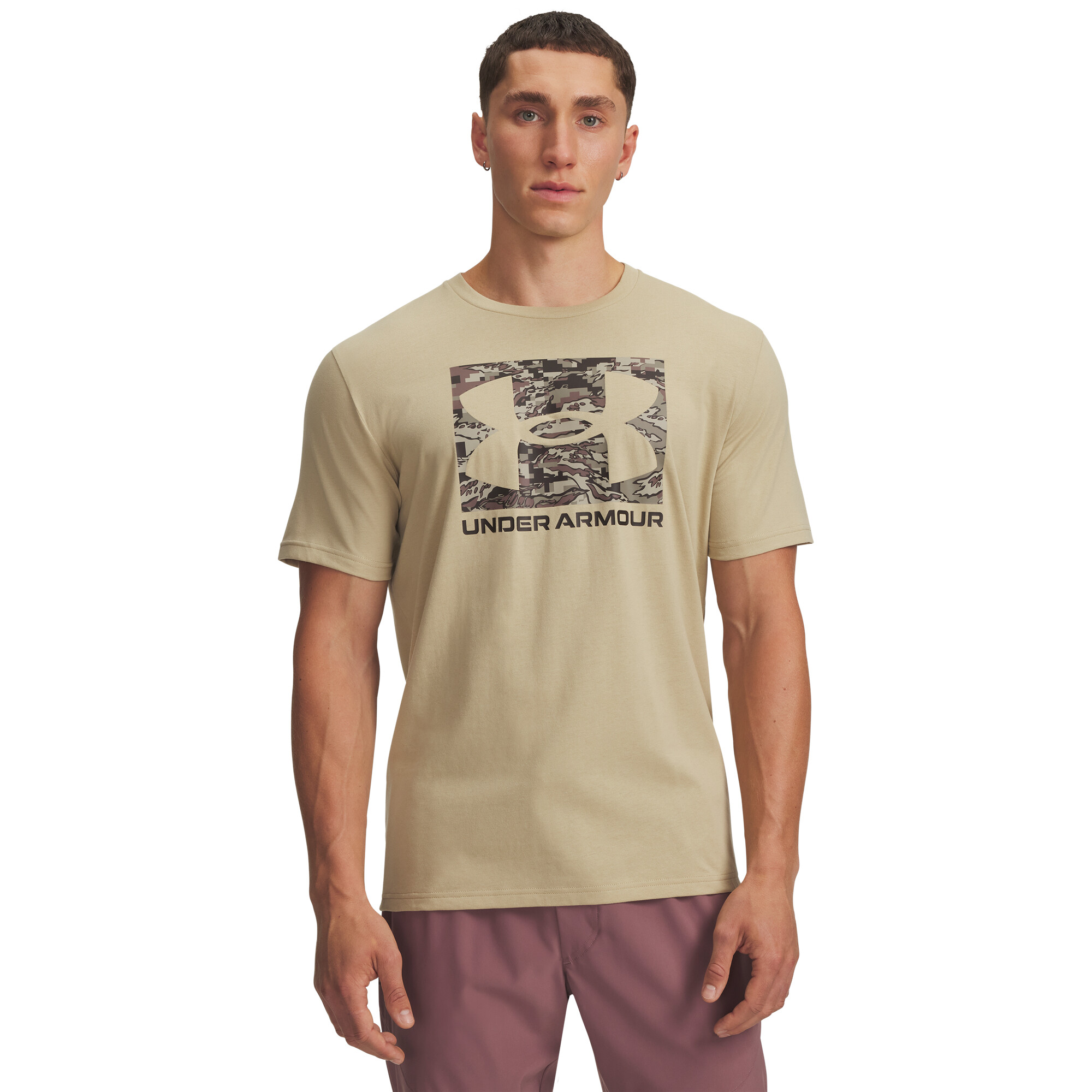 Men's T-shirt Under Armour ABC Camo Boxed Logo SS