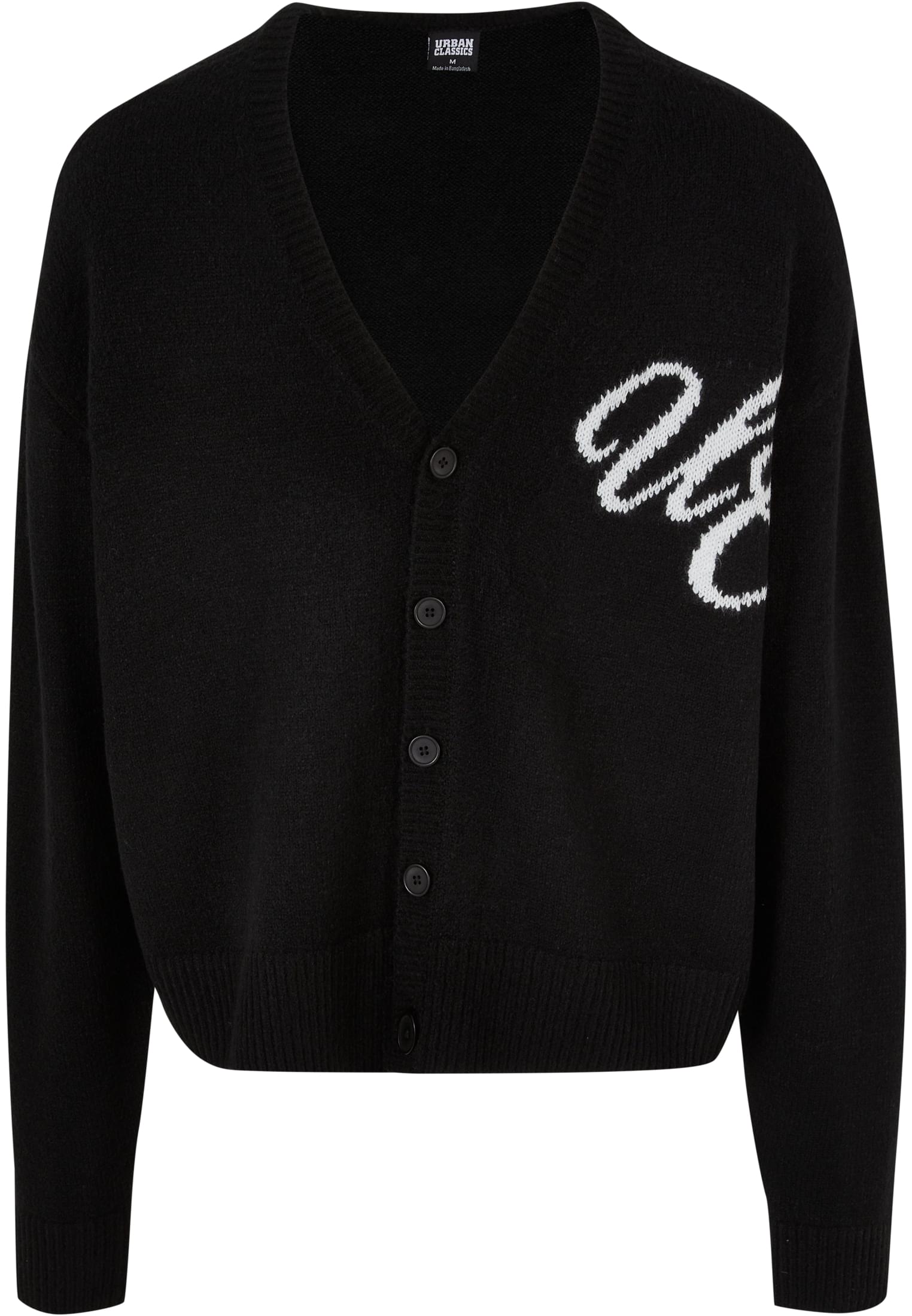 Initials Cardigan black
