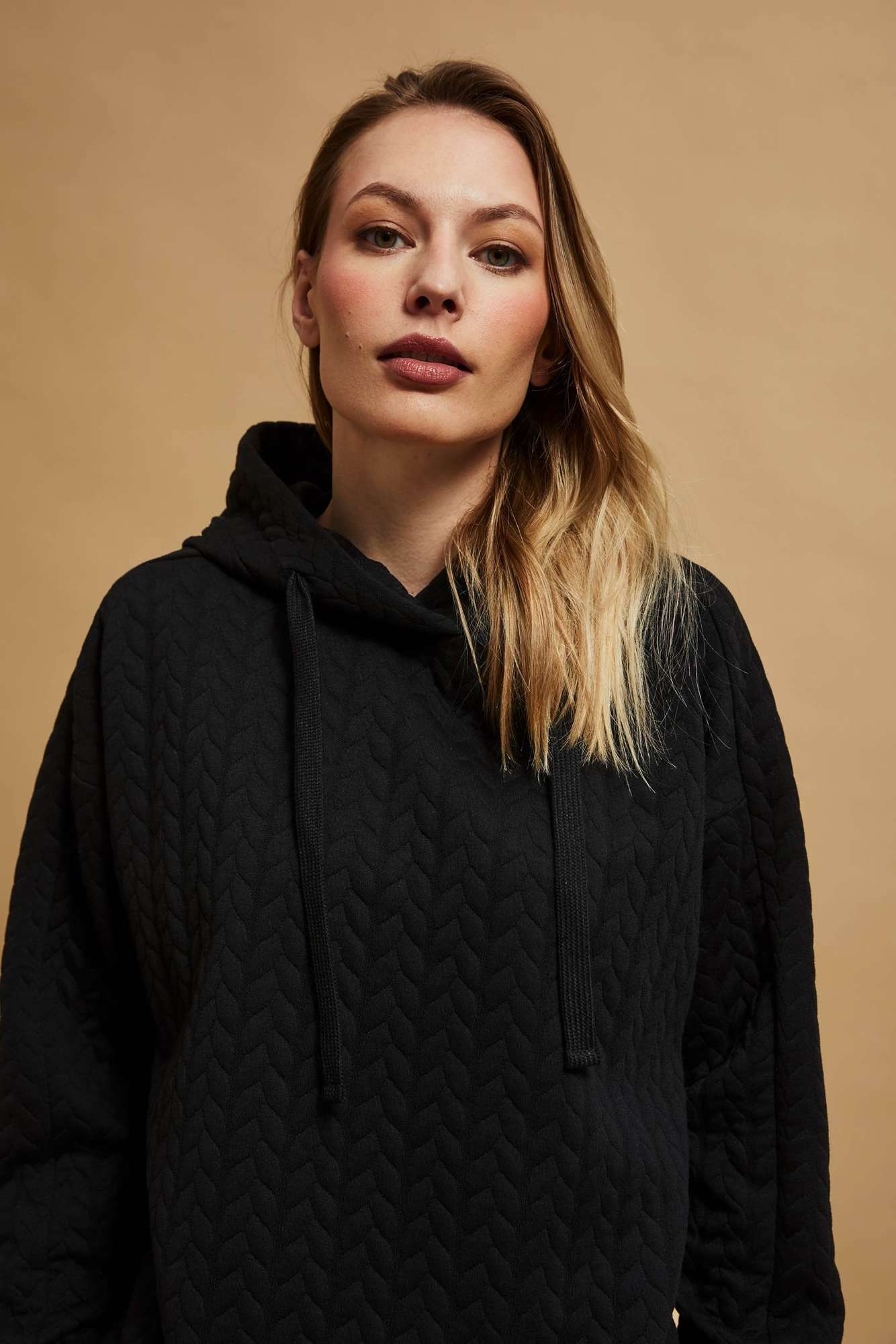 Marisse Black Hoodie