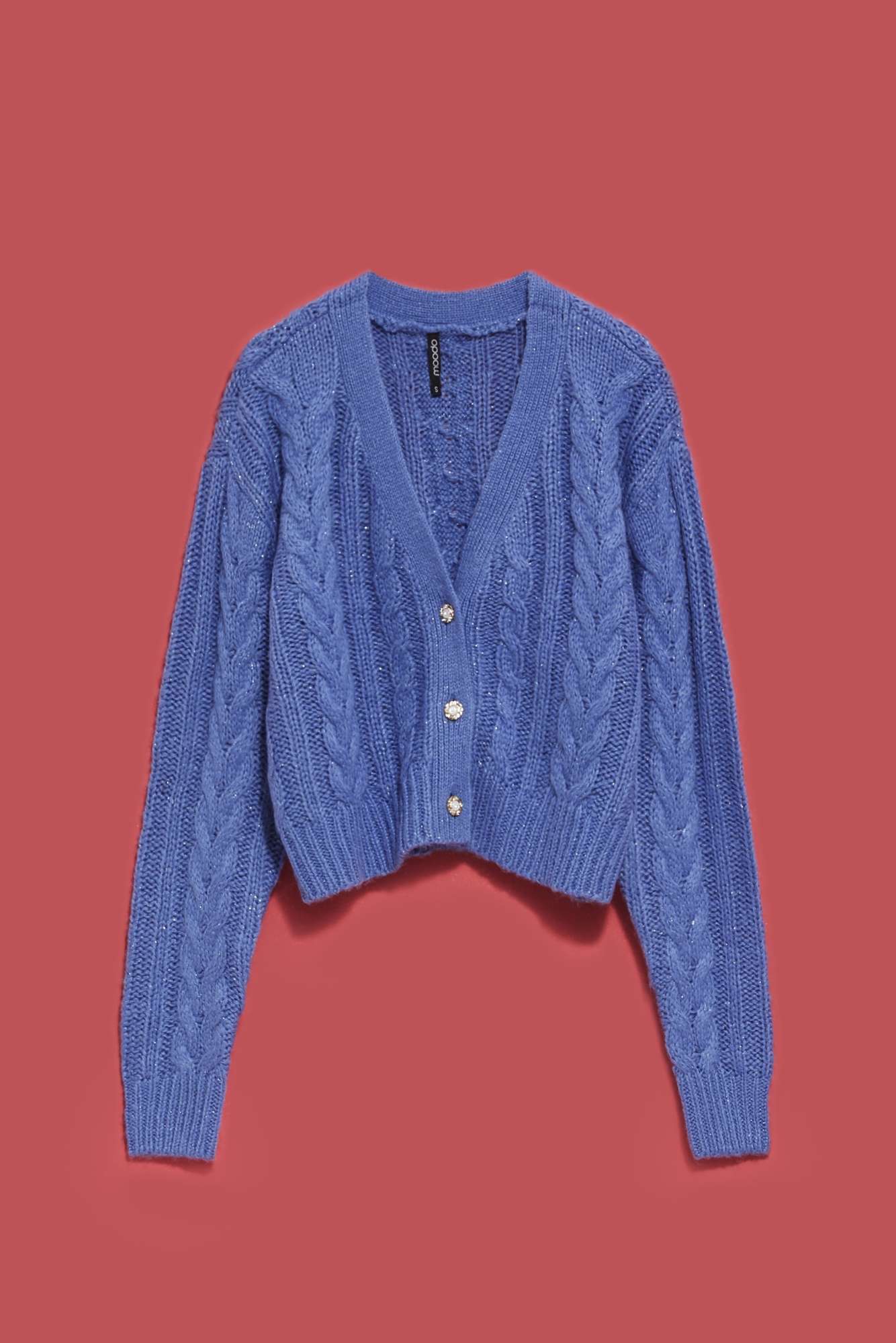 Women's cable knit sweater