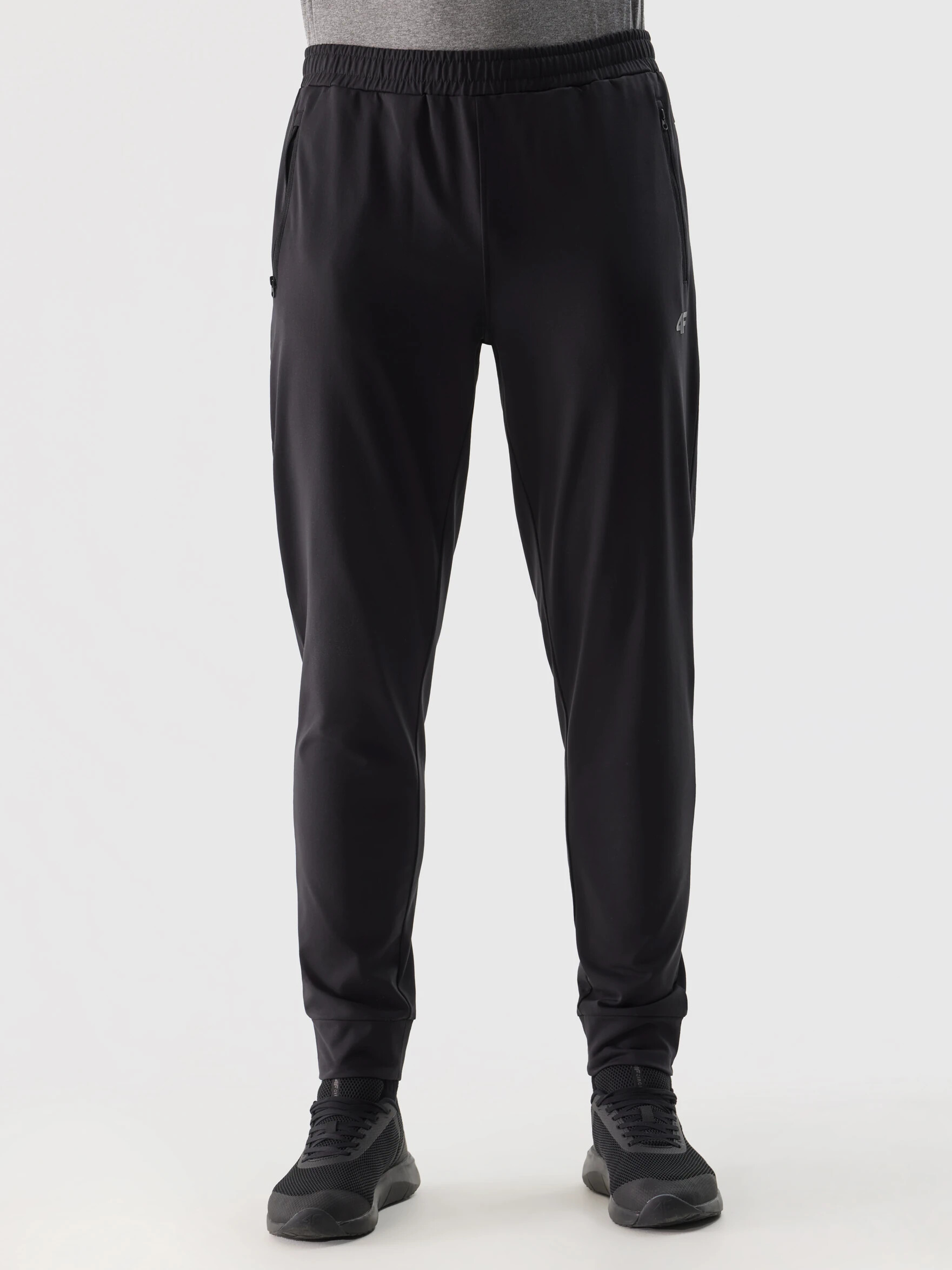 Men&#039;s 4F Quick Dry Sports Pants - Black