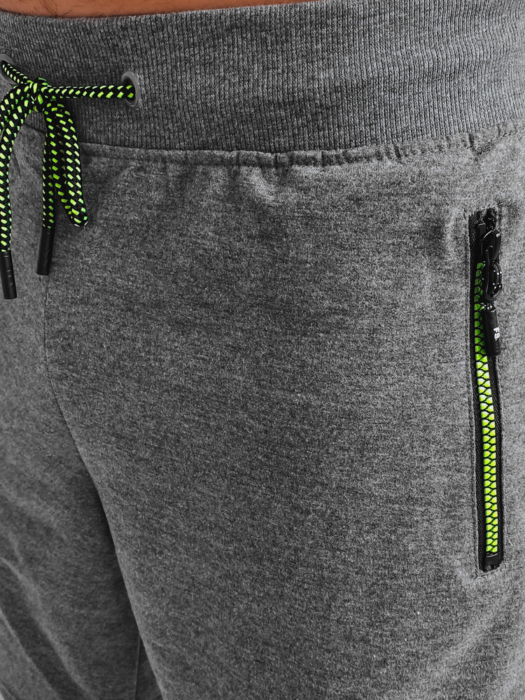 Spodenki męskie dresowe ciemnoszare Dstreet