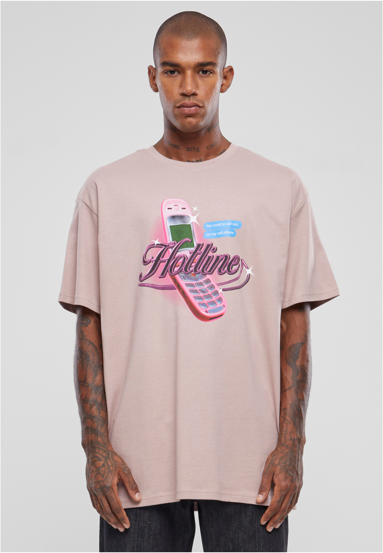 Men's T-shirt Hotline pink