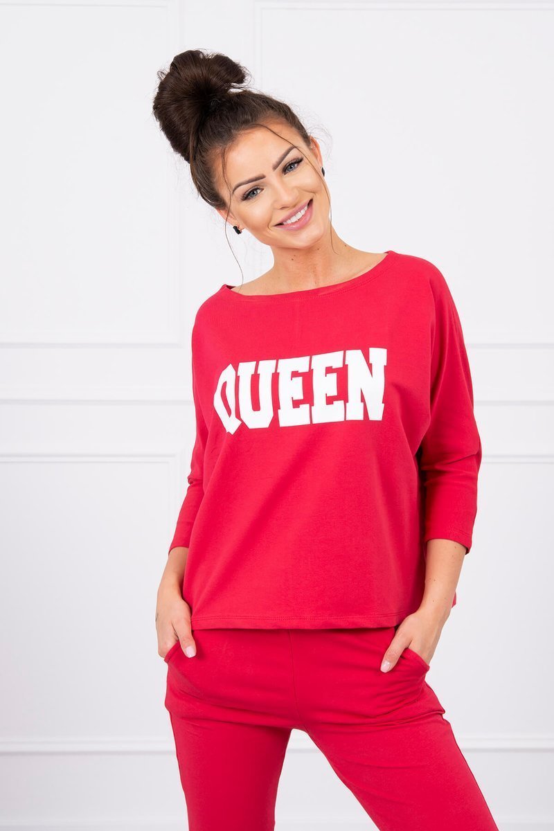 Set with print of Queen Raspberry