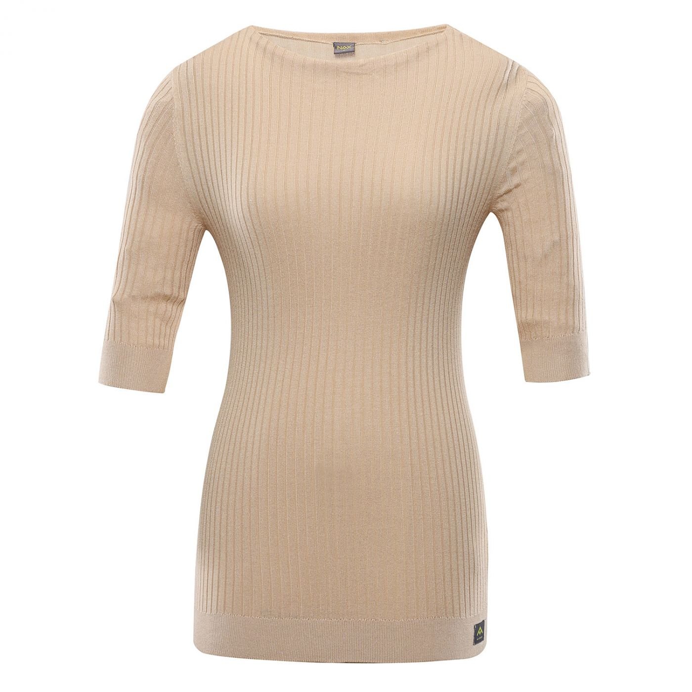 Women's Three-quarter Sleeve T-shirt Nax NAX NOVAKA Beige