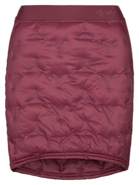 Women's insulated skirt KILPI LIAN-W dark red