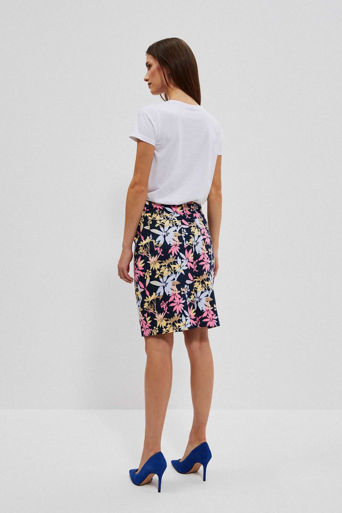 WOMEN&#039;S SKIRT L-SC-4006 D.OAK