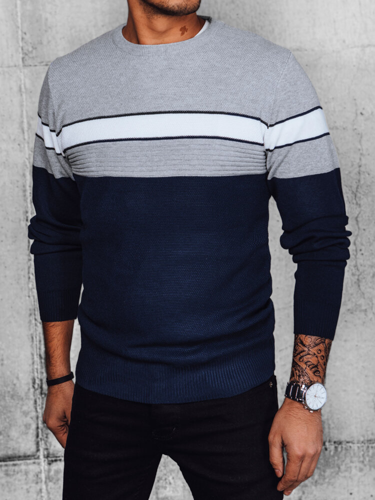 Men's Blue Sweater Dstreet