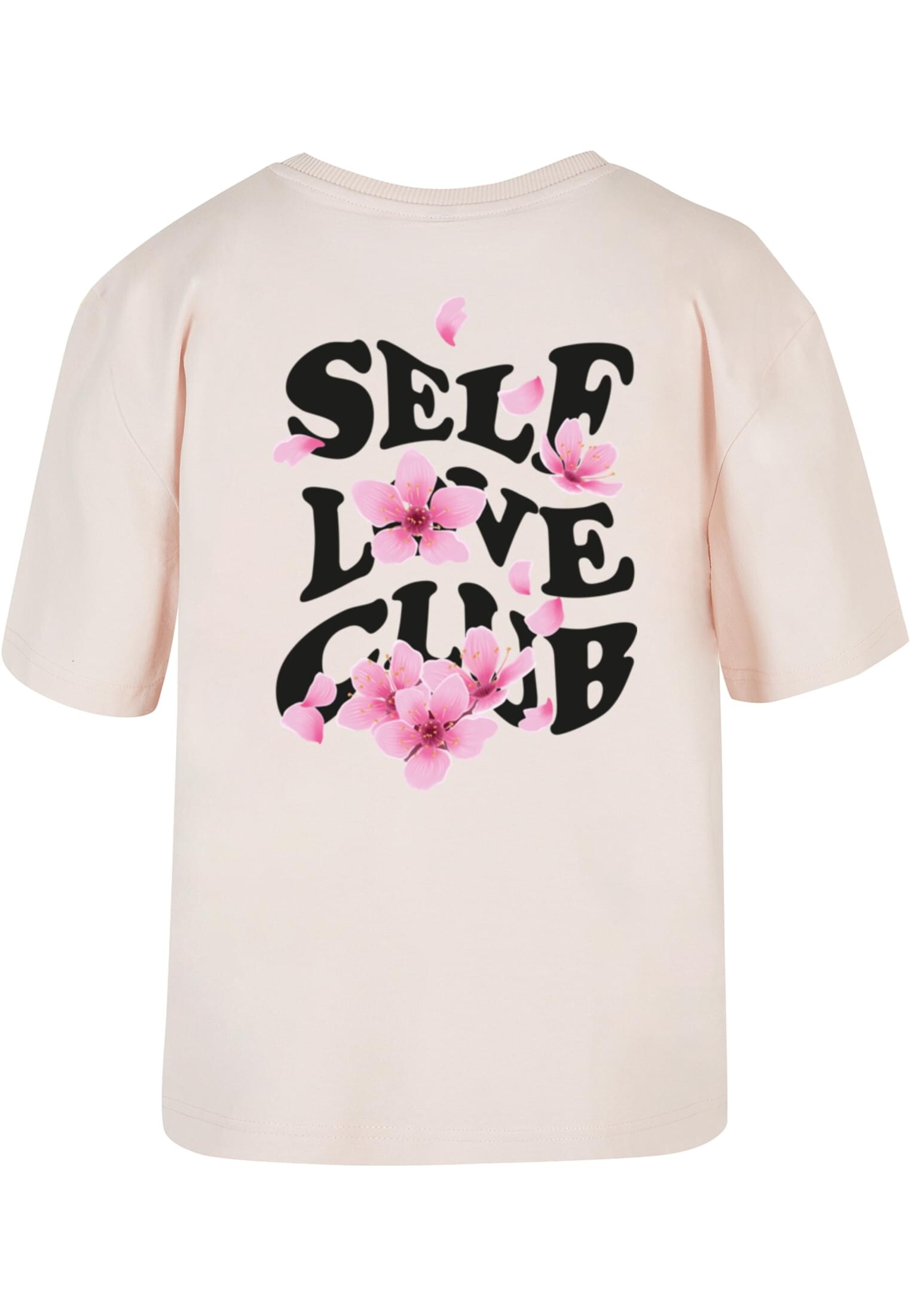 Women's T-shirt Self Love Club pink